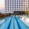 Resort-style swimming pool