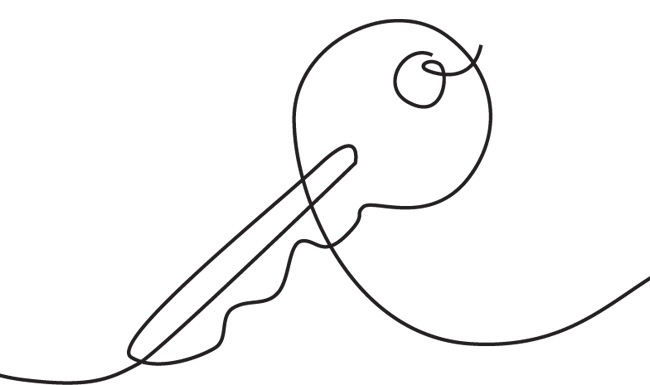 A perfect fit for the whole family line art